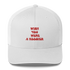 Wish you were a hoosier Trucker Cap